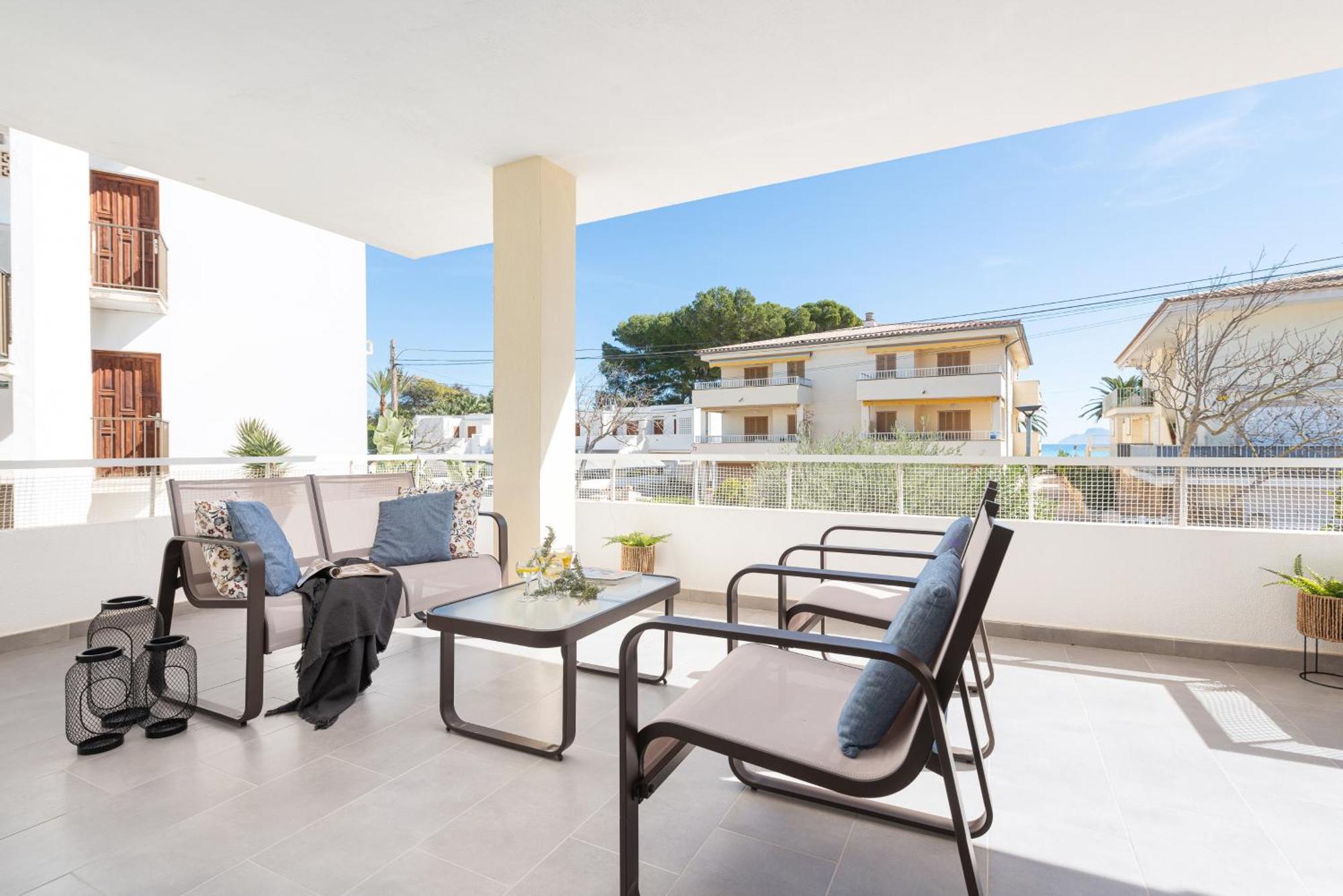 Apartamento Concha Junto A Playa, Clavells 1 1Er D Alcúdia Buitenkant foto
