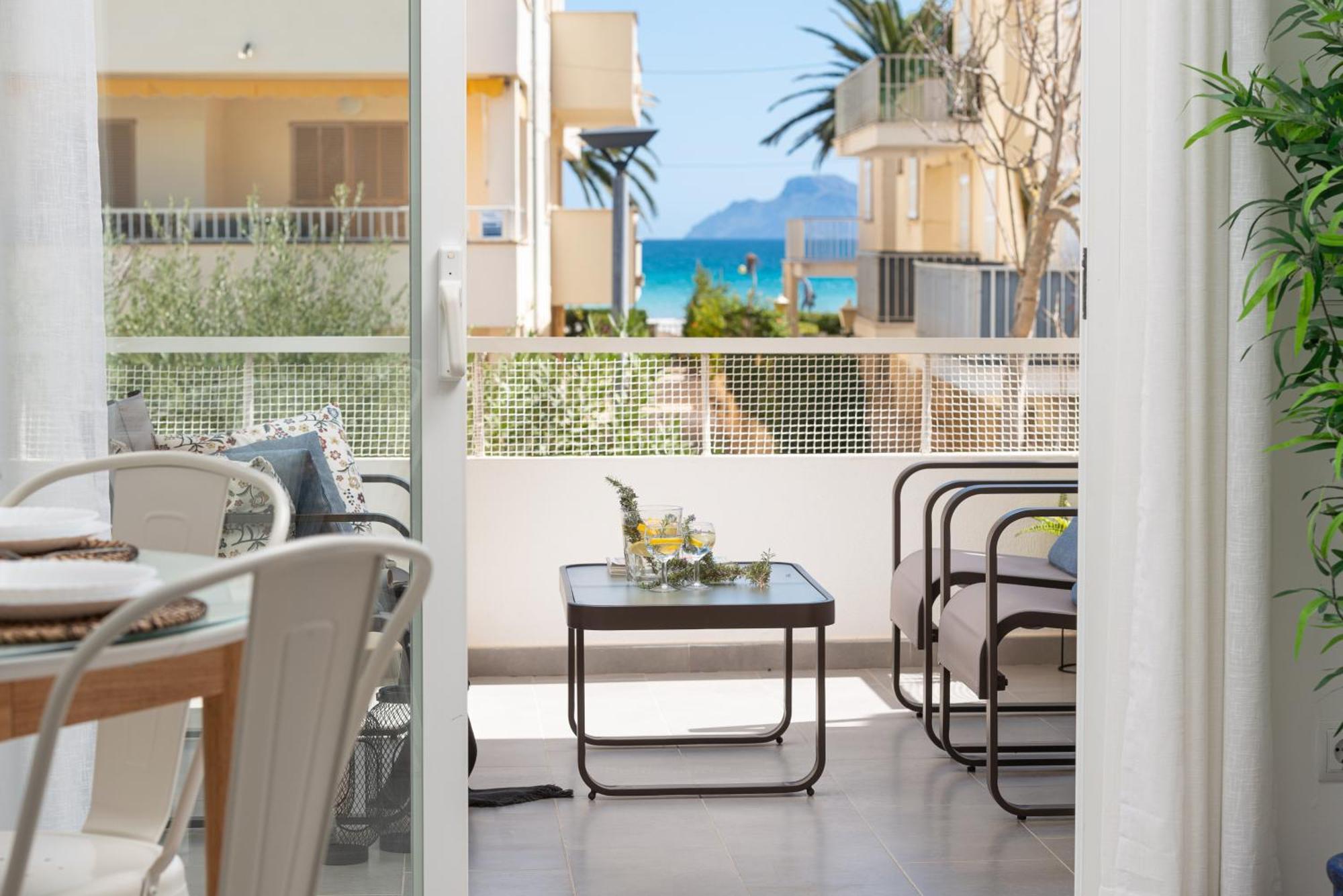 Apartamento Concha Junto A Playa, Clavells 1 1Er D Alcúdia Buitenkant foto